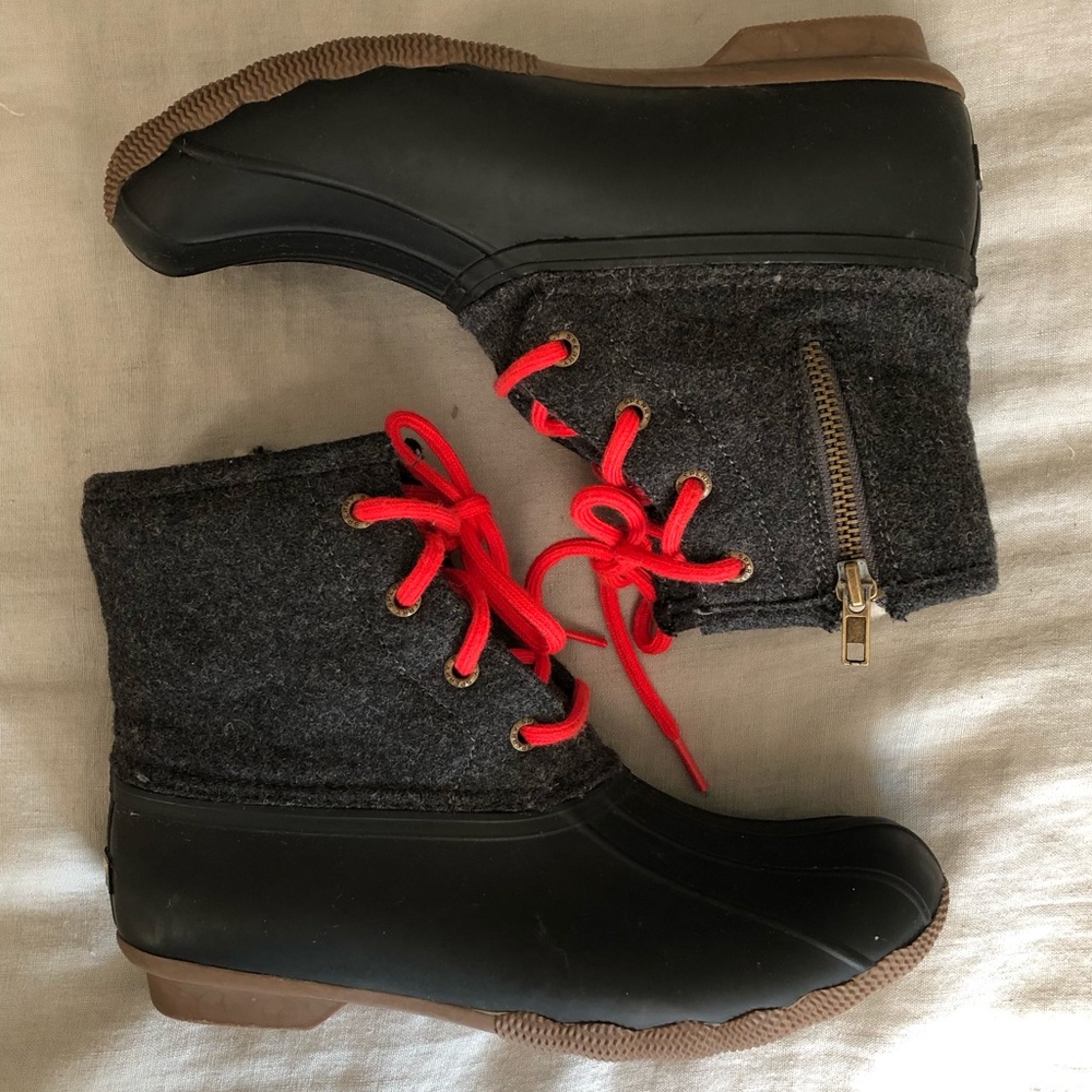 Women’s Sperry for JCrew Shearwater Flannel Boots